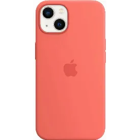 Чехол Apple iPhone 13 Silicone Case with MagSafe MM253, Pink Pomelo, Розовый